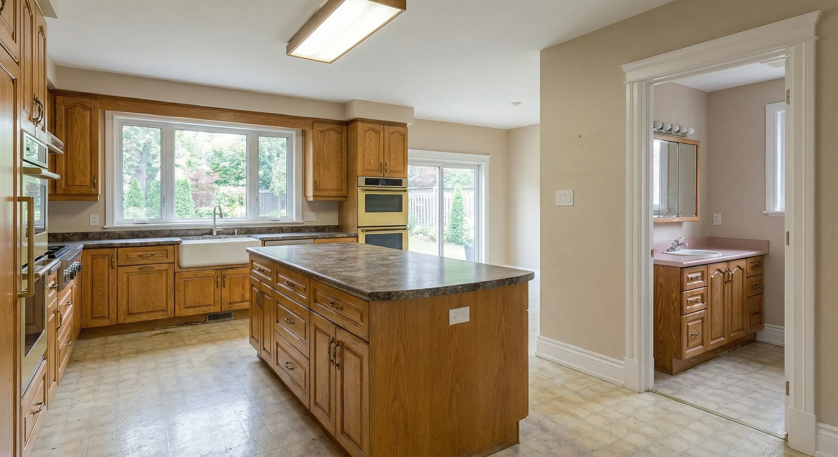 Kitchen & Bath Remodel before