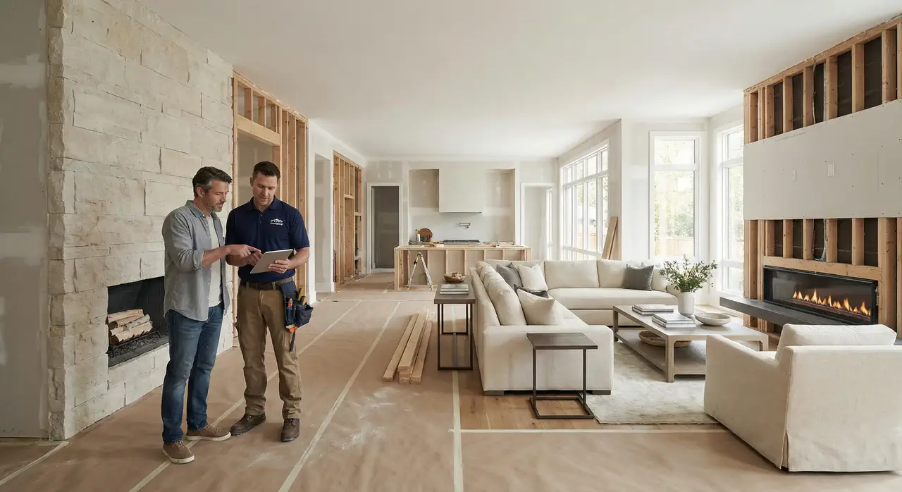 Remodeling project showcase